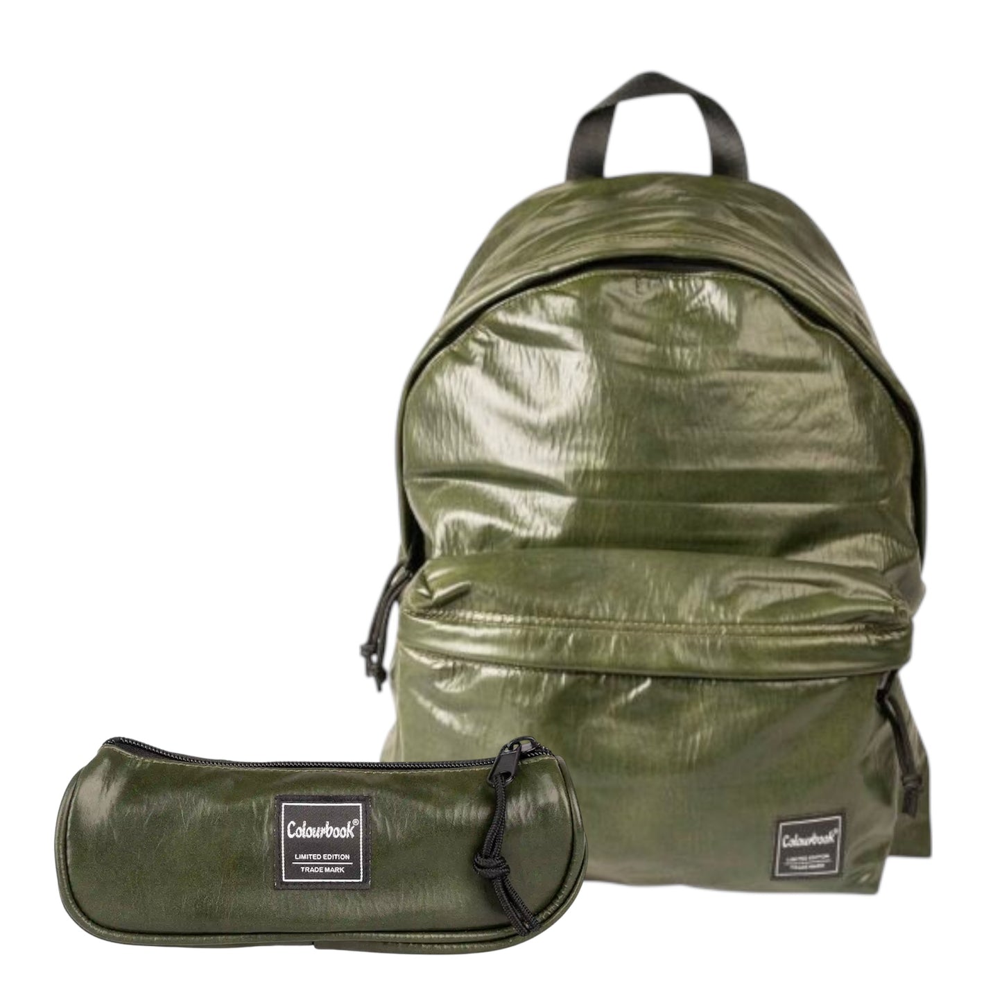 Zaino + Astuccio Soft Verde - Colourbook