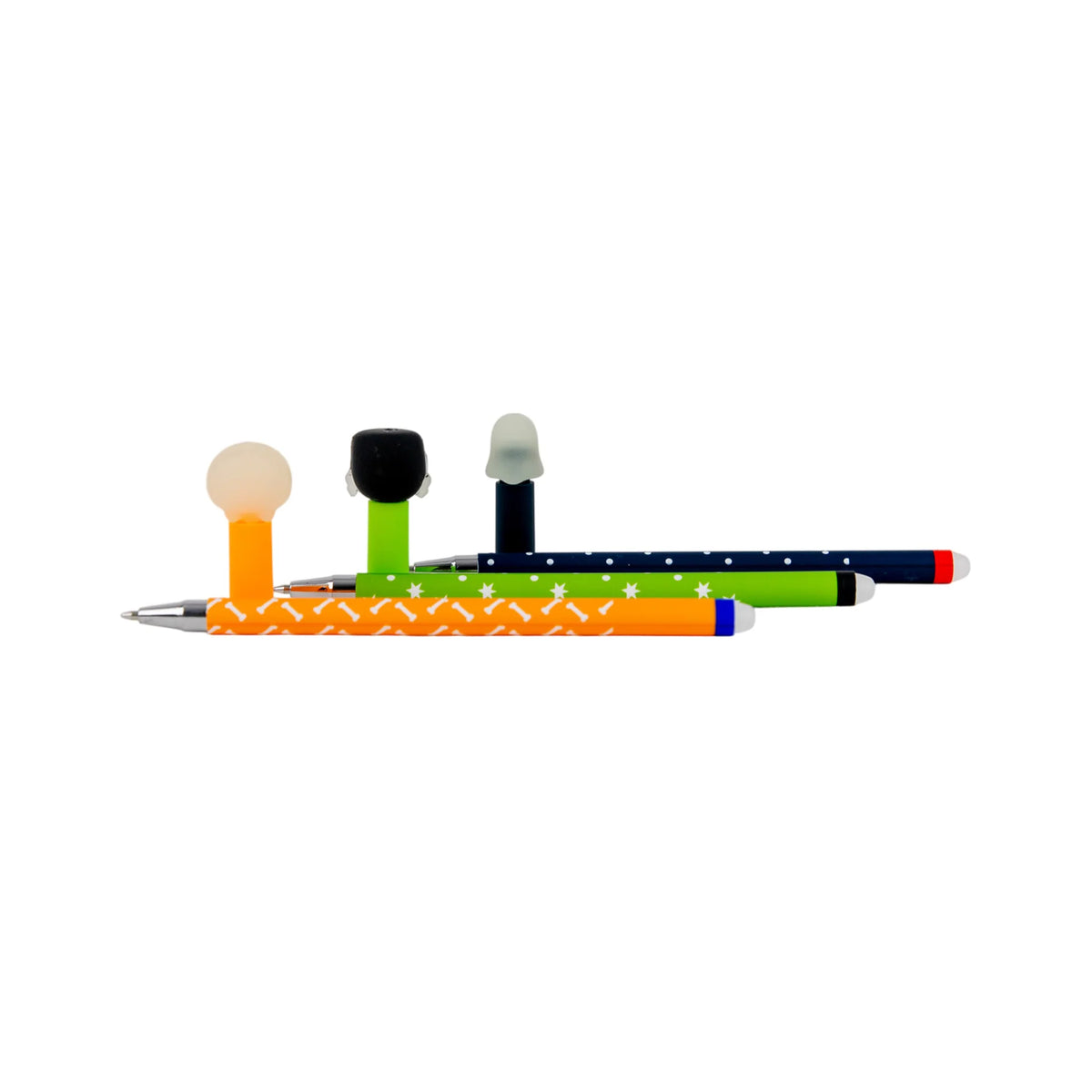 Set di 3 penne cancellabili Bo-Bo - Glow in the dark - Mr. Wonderful