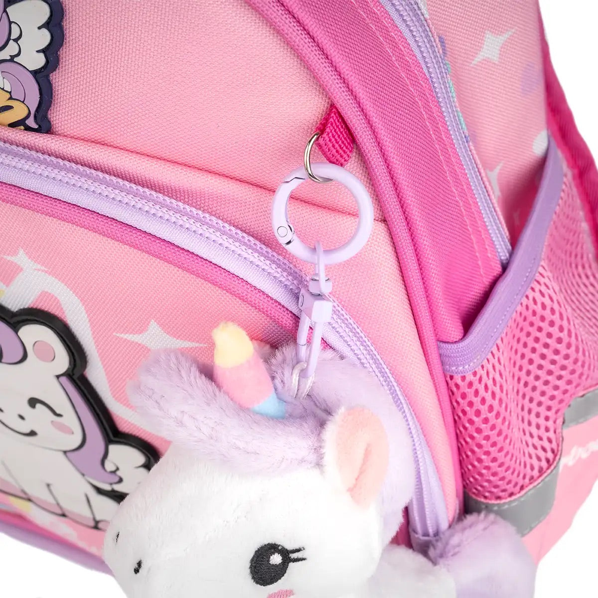 Zaino Asilo Unicorn con Peluche