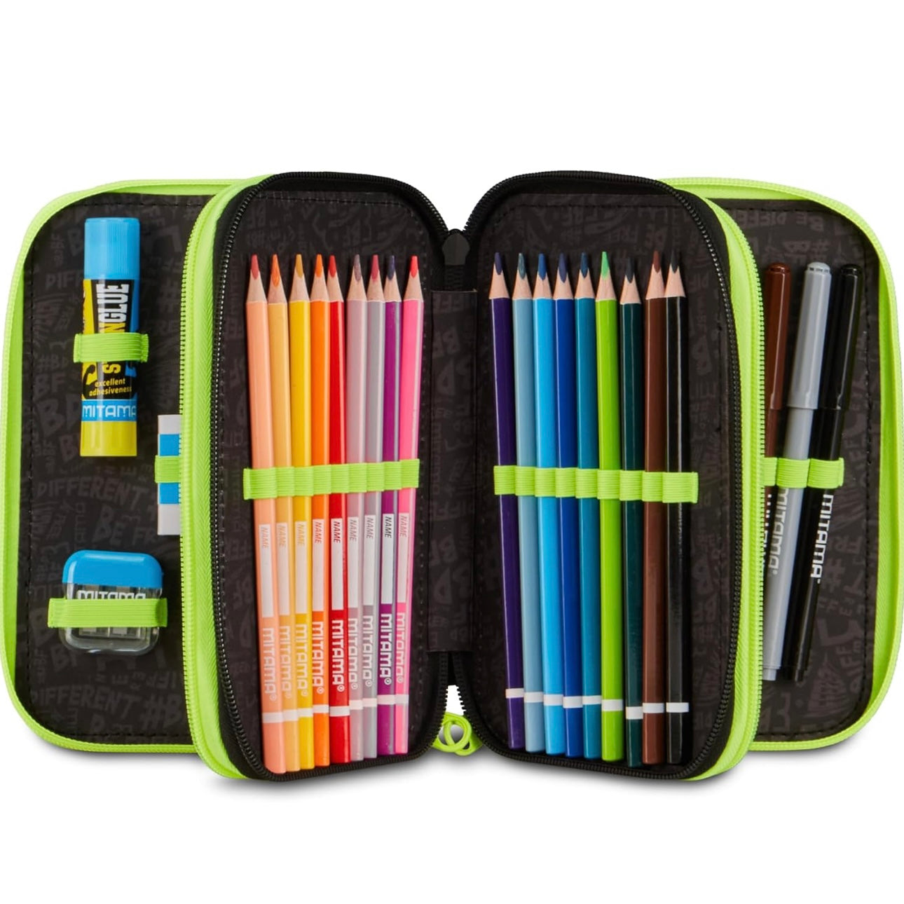 Astuccio 3 Zip Rebel - Mitama