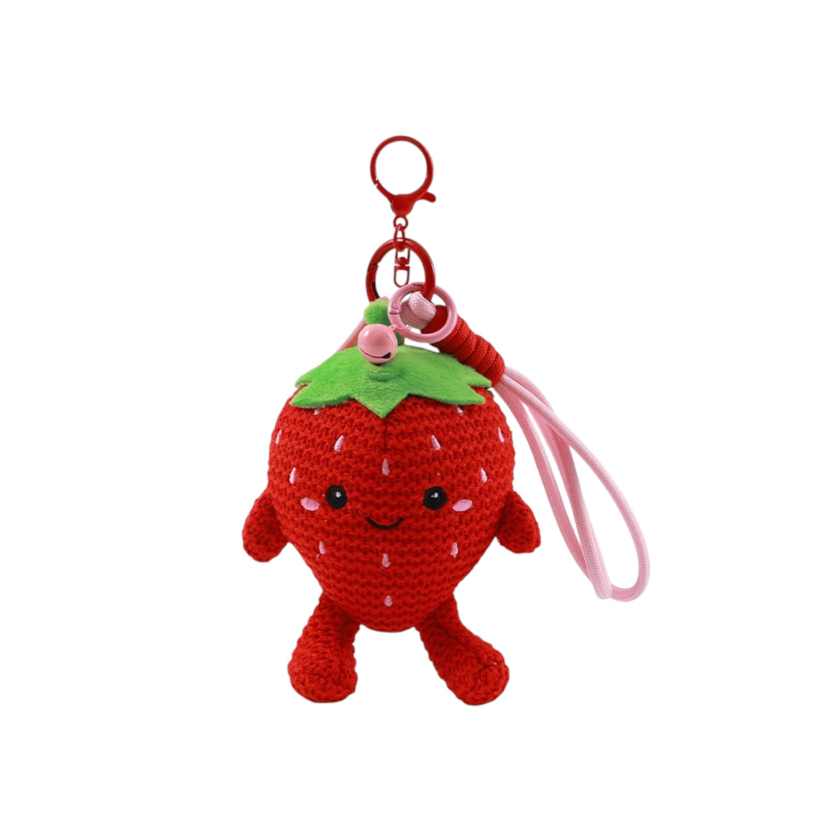 Portachiavi Crochet Fragola - Itotal