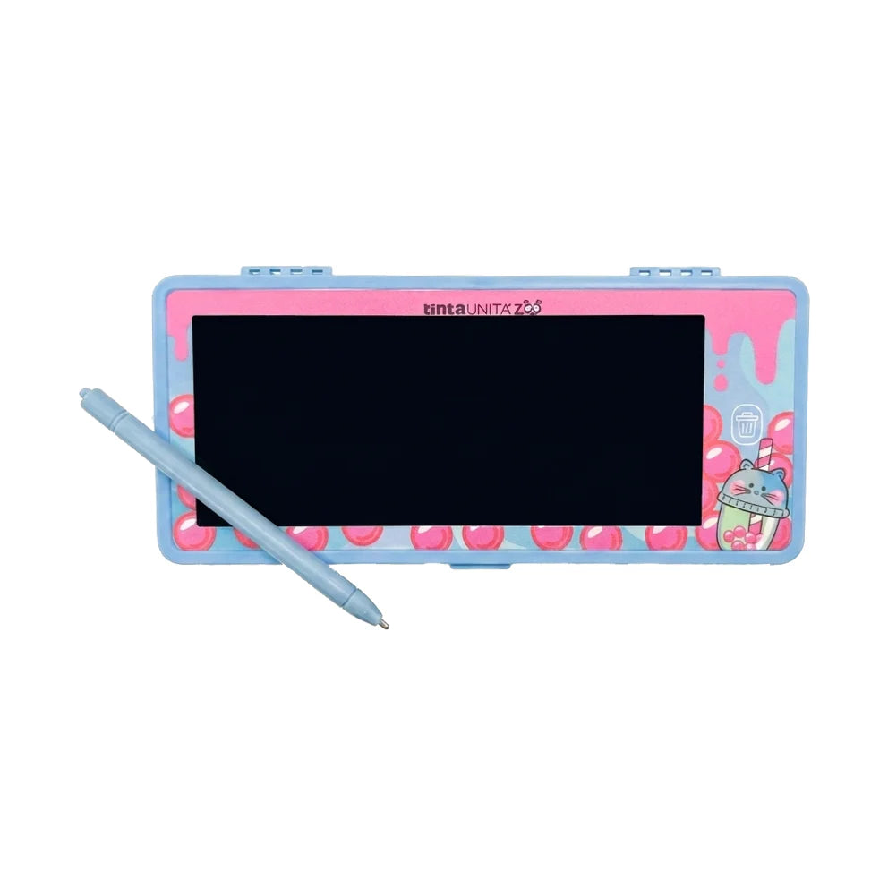 Astuccio Rigido con Lavagnetta Lcd - Tinta Unita Bubble Tea