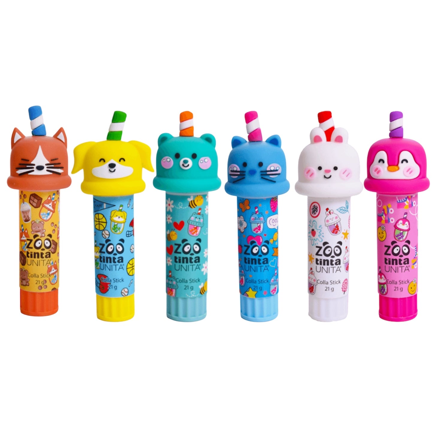 Colla Stick con Topper - Tinta Unita Bubble Tea