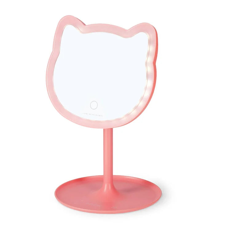 Specchio da Trucco con Luce - You Look Purrfect!