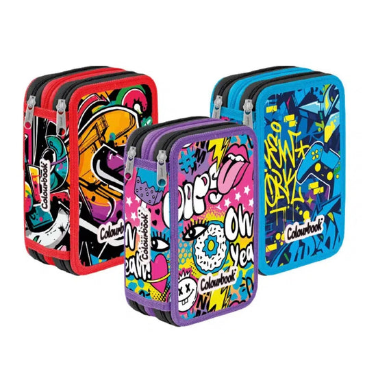 Astuccio 3 zip Urban Wave