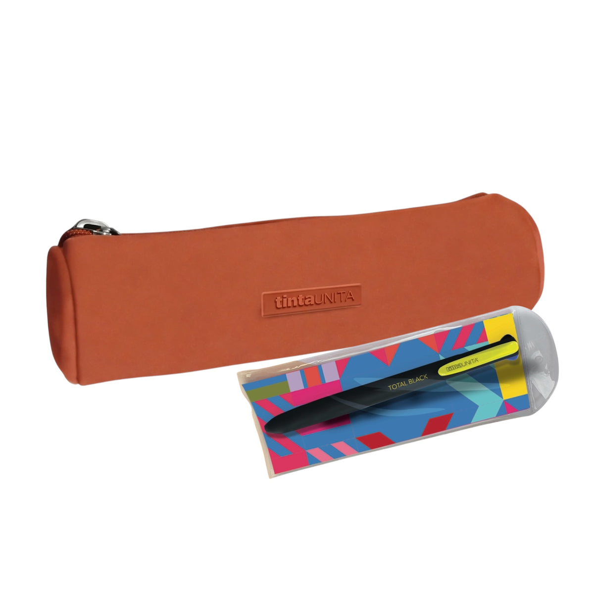 Astuccio Tombolino con Penna 4 Colori - Tinta Unita