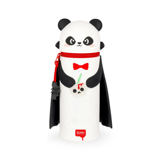 Astuccio 2-in-1 in Silicone Panda "Bam-Boo" Halloween - Kawaii