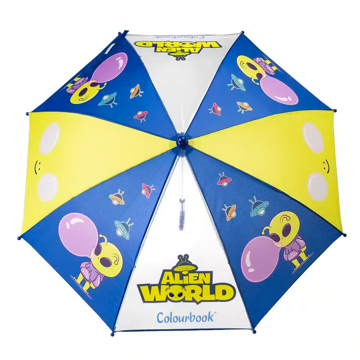Ombrello per bambini Alien World - Colourbook