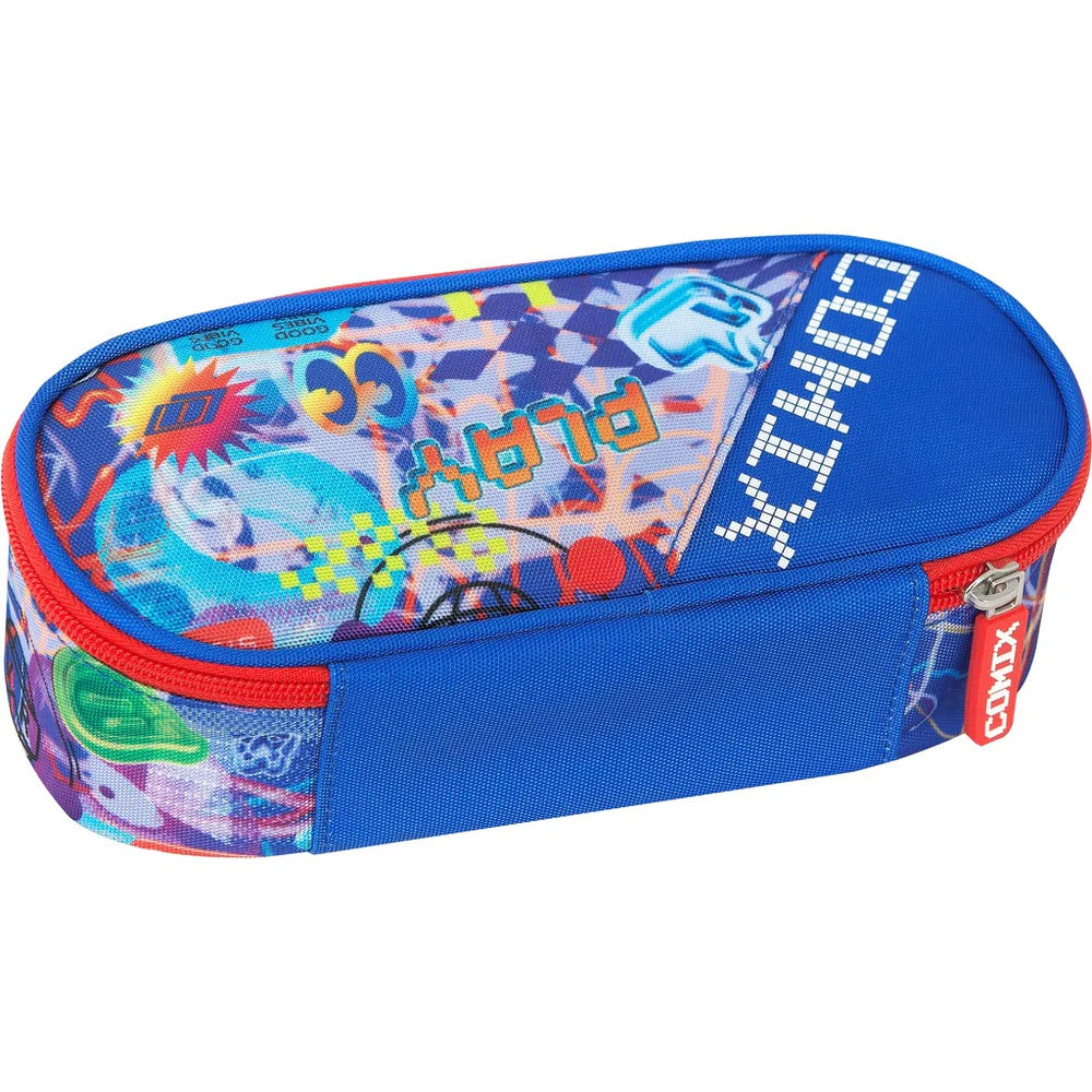 Astuccio ovale COMIX Bright Blu