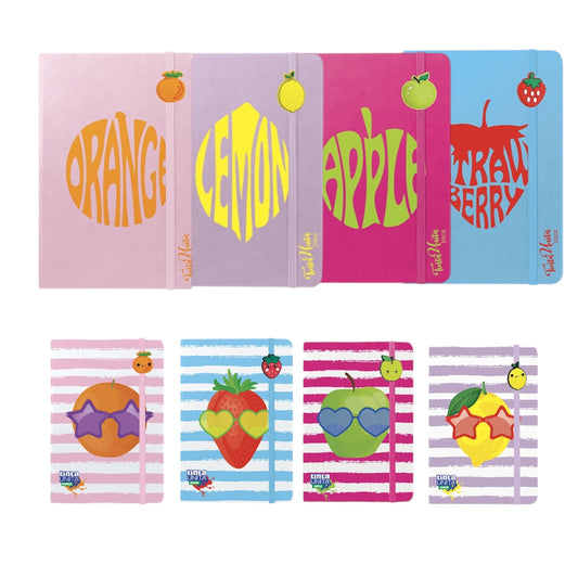 Notebook Profumato A5/A6 - Tinta Unita Juice