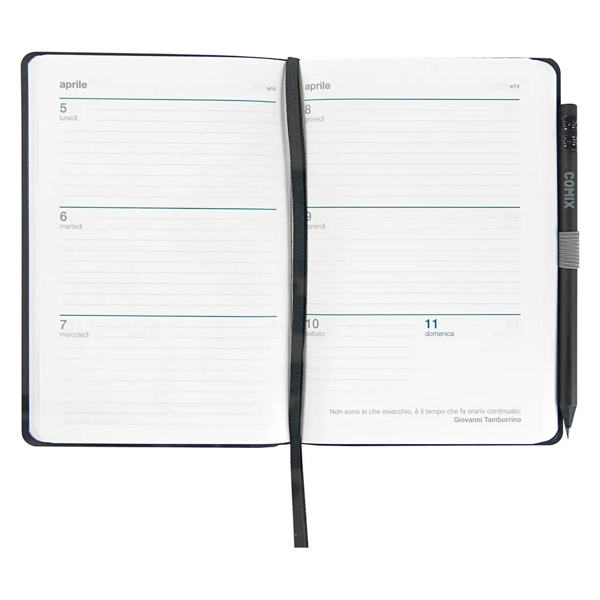 Agenda Comix Special 2027 Settimanale Medium Grigio