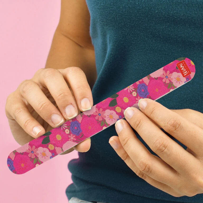 Set di 3 Lime per Unghie Flowers - Nails Before Males