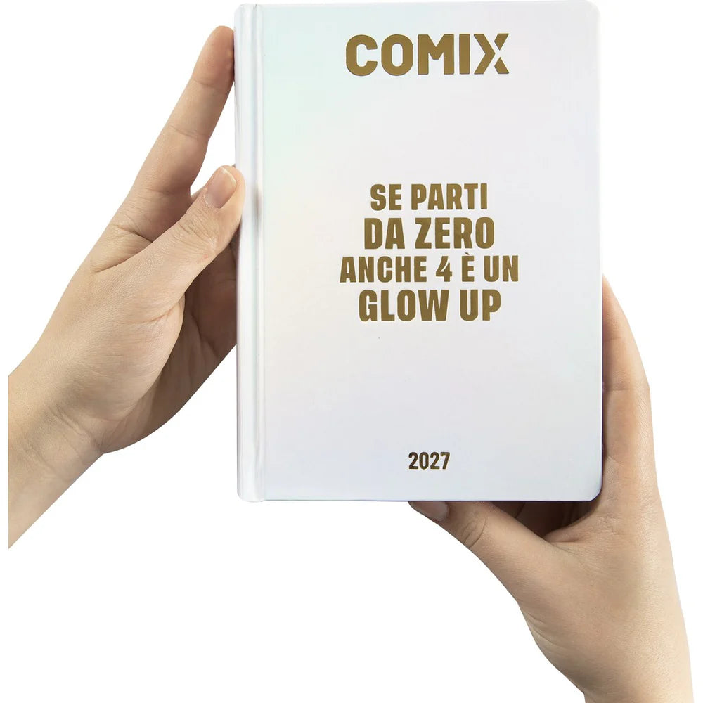 Diario 16 Mesi 2026/27 - COMIX - Giornaliero holo-white