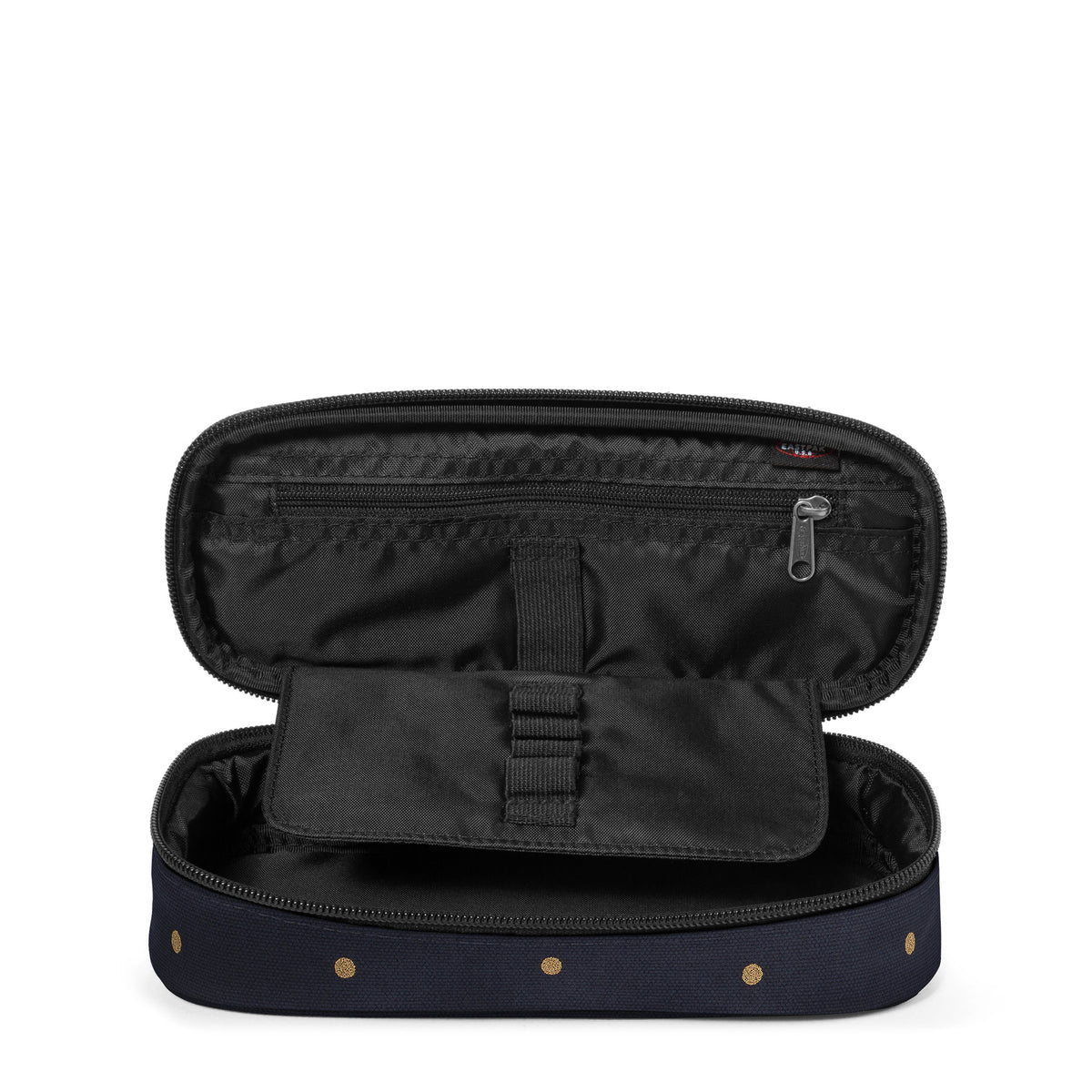 Astuccio Ovale Eastpak Dots Marine Gold
