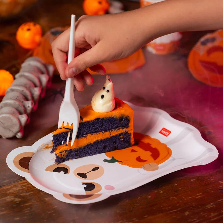 Set di 8 Piatti in Carta - Boo Appétit!