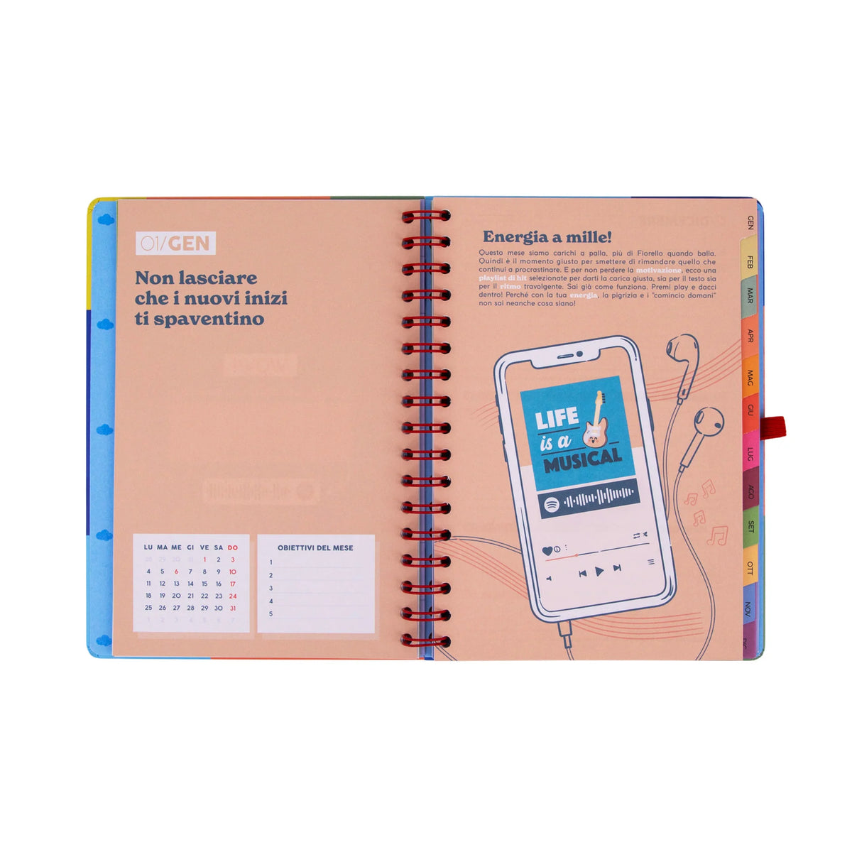 Agenda Settimanale 2027 - Nel mio universo - Mr Wonderful
