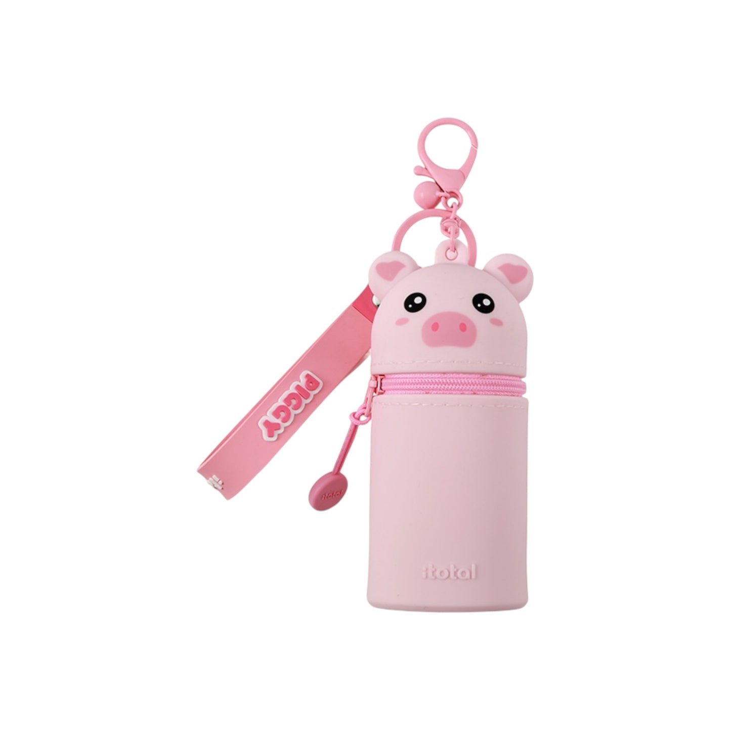Portachiavi con Custodia in Silicone Piggy - Itotal
