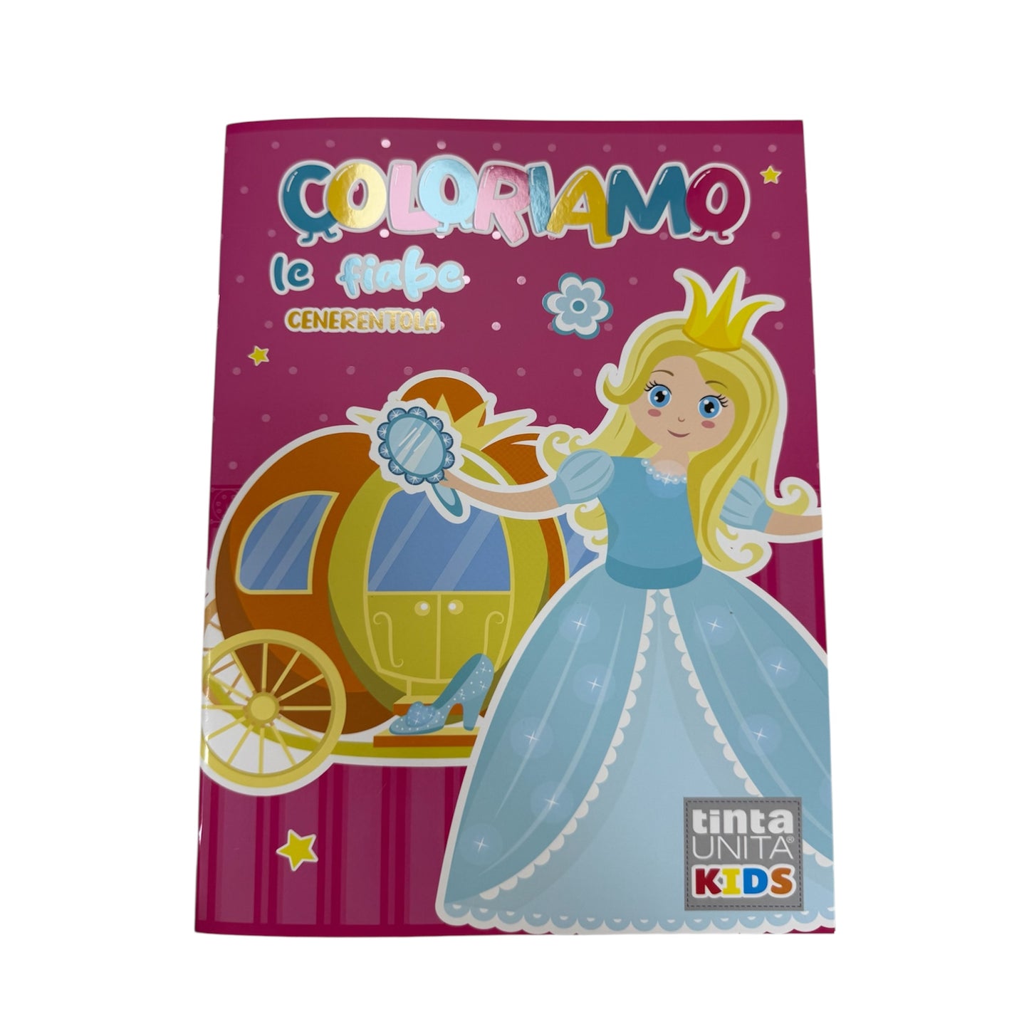 Album Da Colorare con Bolle di Sapone - Tinta Unita Kids