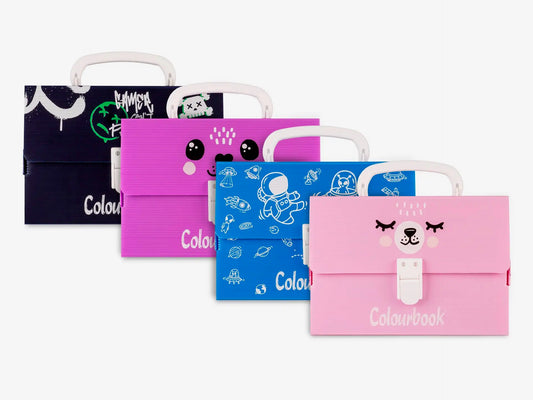 Mini valigetta con accessori omaggio COLOURBOOK