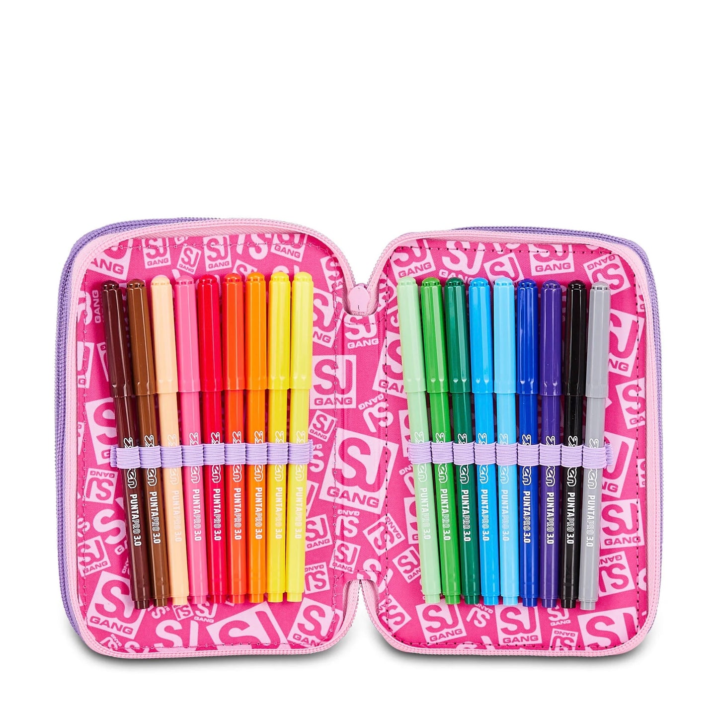 Astuccio 3 Zip 3D - Pixie Unicorn