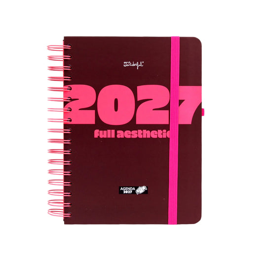 Agenda Giornaliera 2027 - Full aesthetic - Mr Wonderful