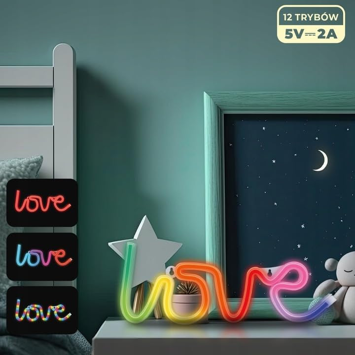 Lampada Neon Led Love - Forever