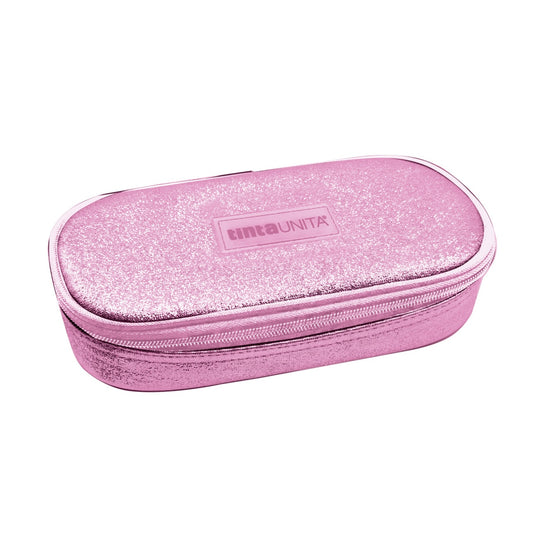 Astuccio Ovale Rosa - Tinta Unita Glamour