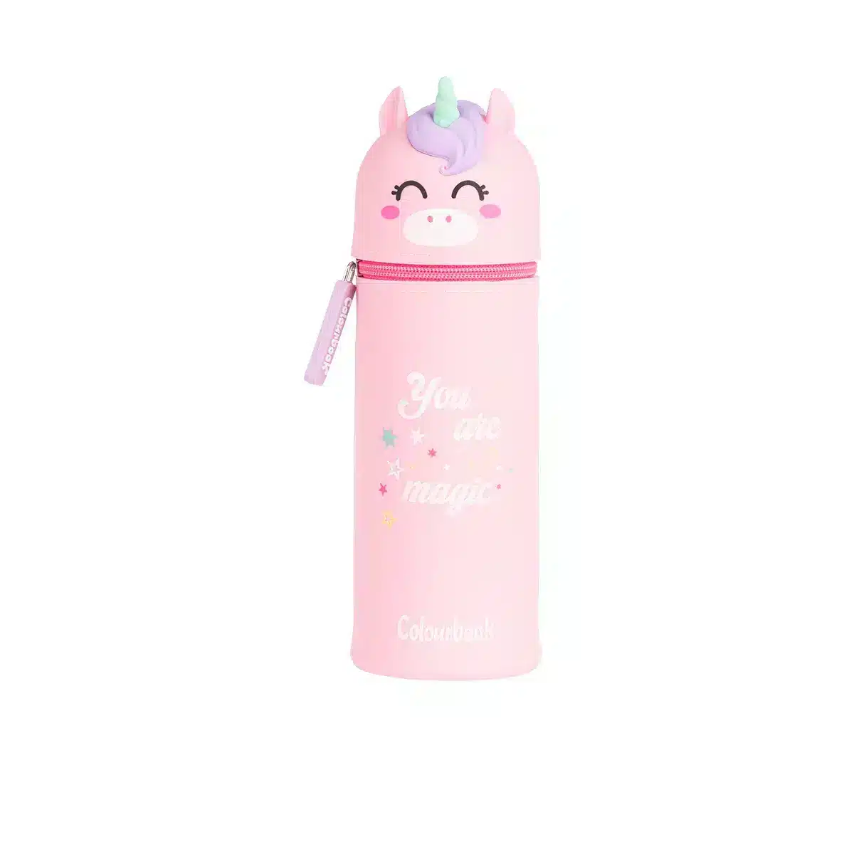 Astuccio portapenne in silicone Unicorn