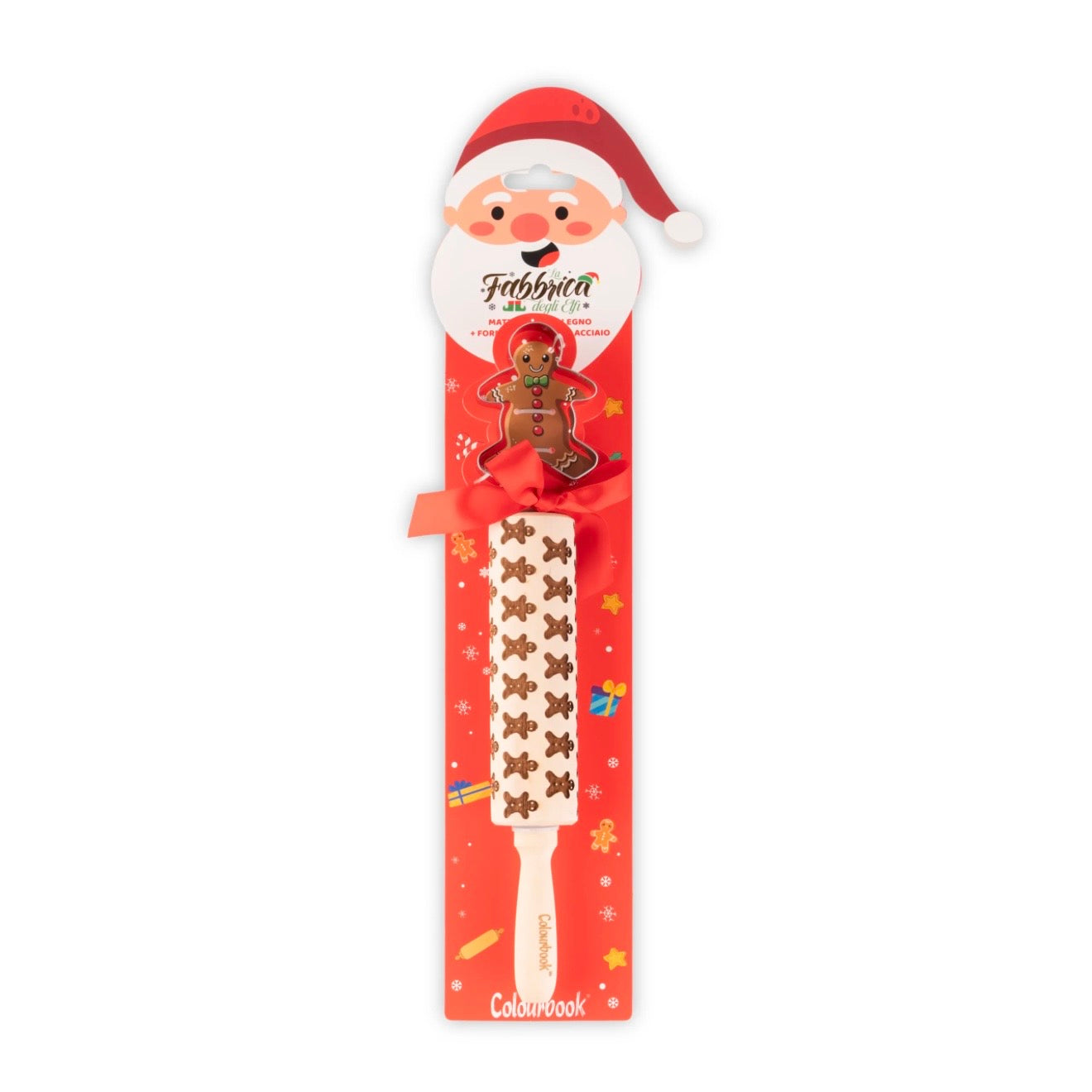 Matterello decorativo per biscotti di Natale