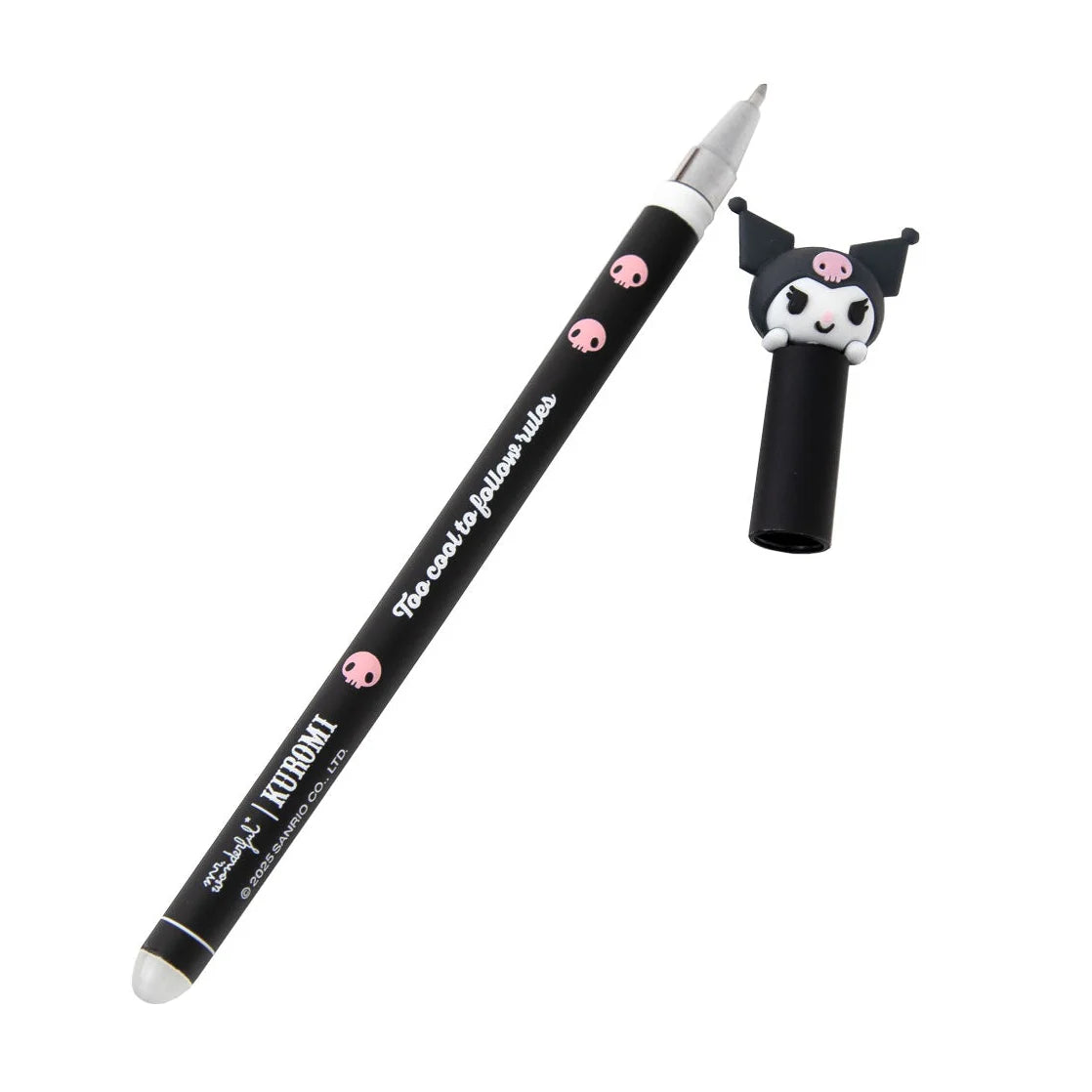 Penna cancellabile Bo-Bo Hello Kitty Kuromi - Too cool to follow rules