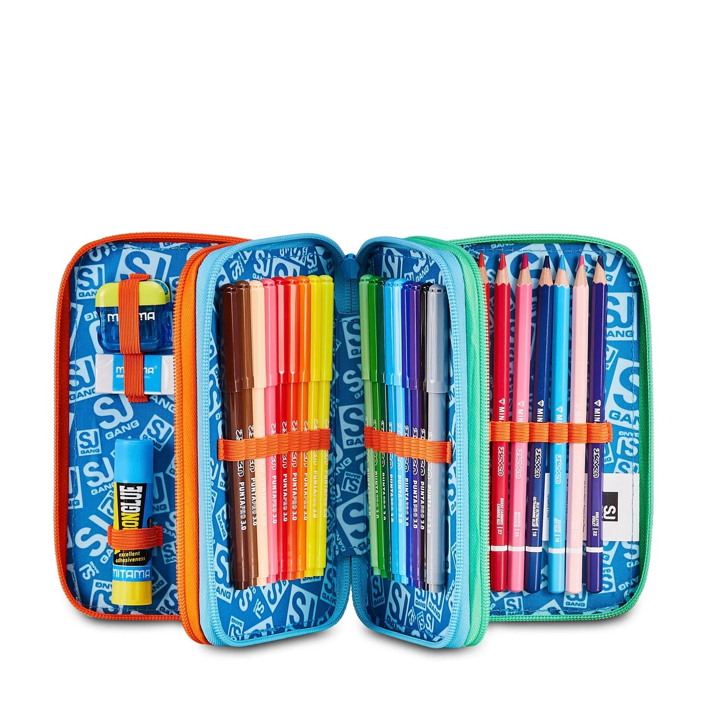 Astuccio 3 Zip 3D - Space Ride