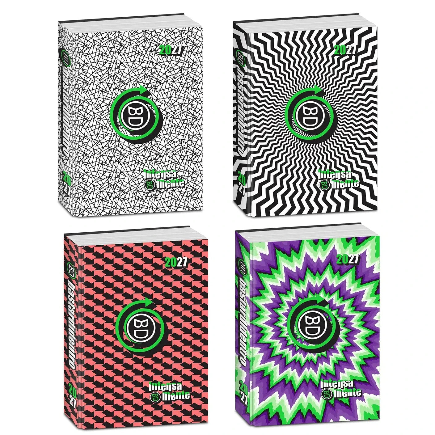 Diario Pocket 16 Mesi Optical - Bastardidentro