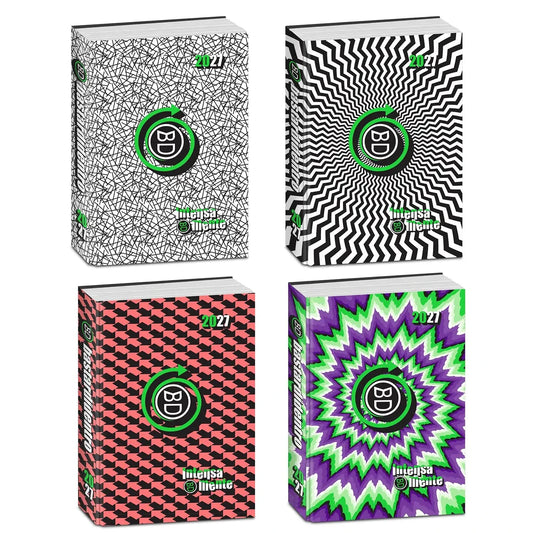 Diario Pocket 16 Mesi Optical - Bastardidentro