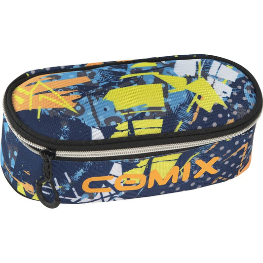 Astuccio ovale Comix WBS Blu