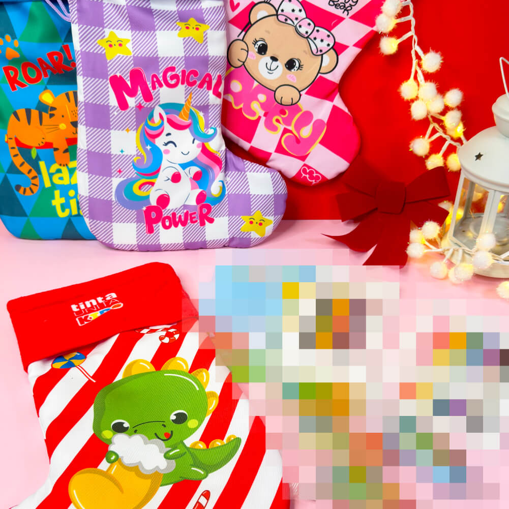 Calza Befana Colorina Tinta Unita Kids