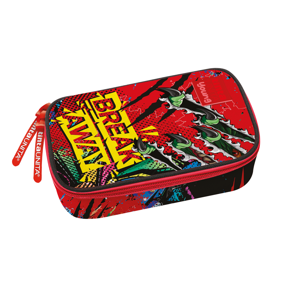 Astuccio Ovale Jumbo Raptor - Tinta Unita Young