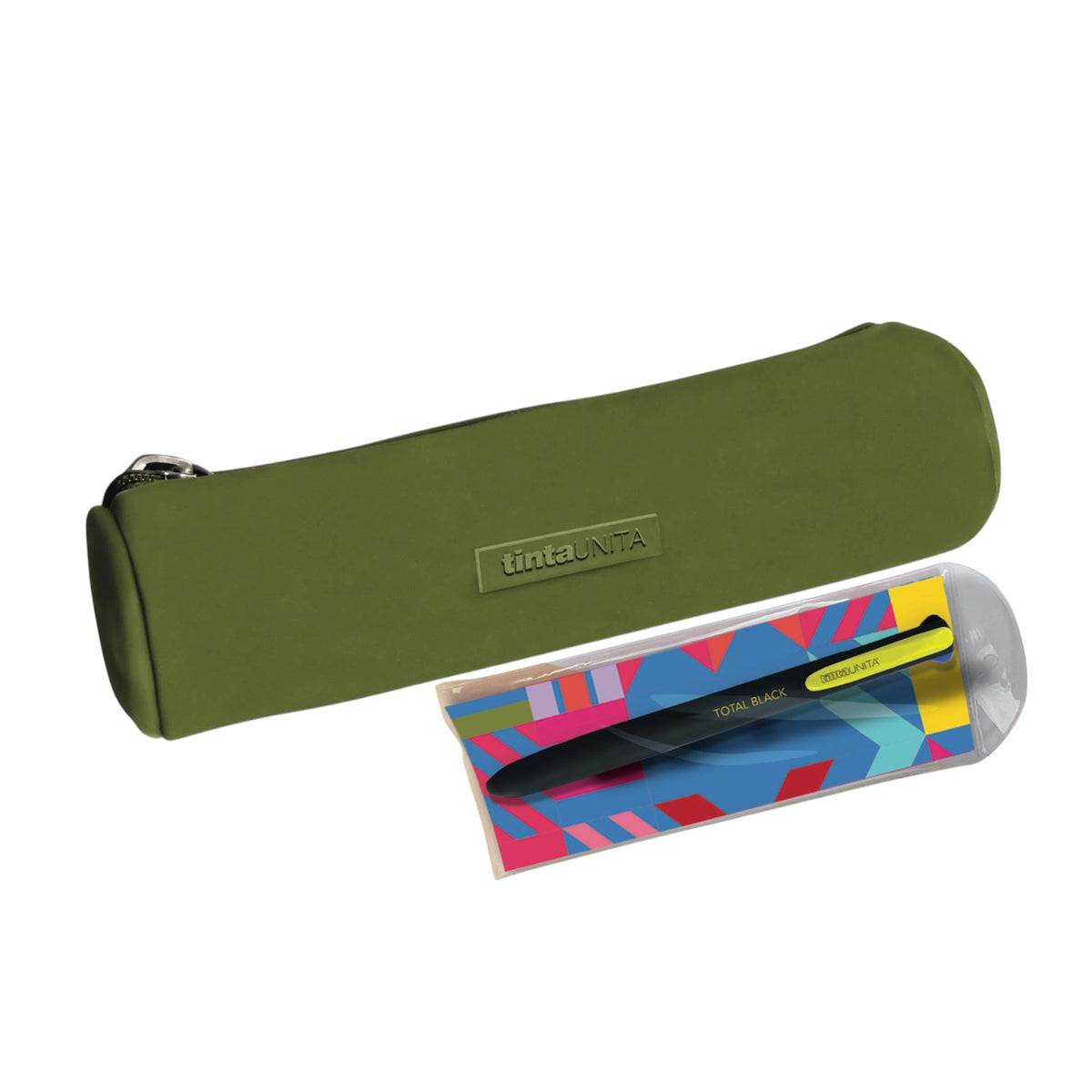 Astuccio Tombolino con Penna 4 Colori - Tinta Unita
