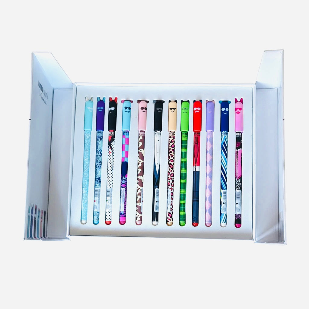Magnetic Box 12 Penne Cancellabili Fashion - Tinta Unita