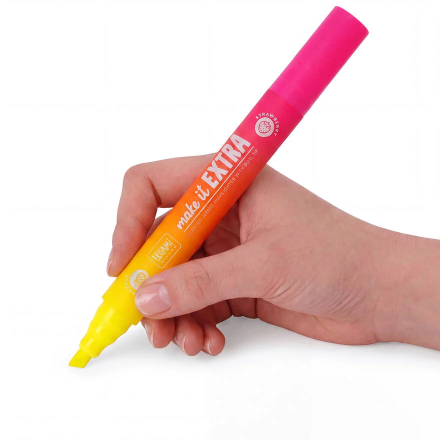 Evidenziatore Gigante Profumato con Doppia Punta - Make It Extra