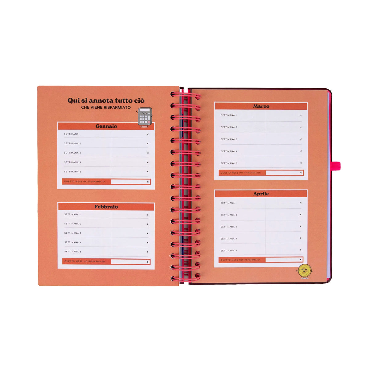 Agenda Settimanale piccola - 2027 Full Aesthetic - Mr Wonderful