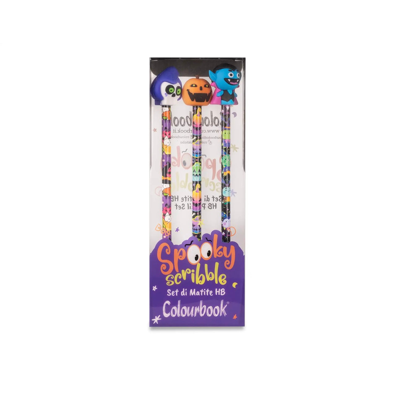 Set 3 matite Spooky COLOURBOOK