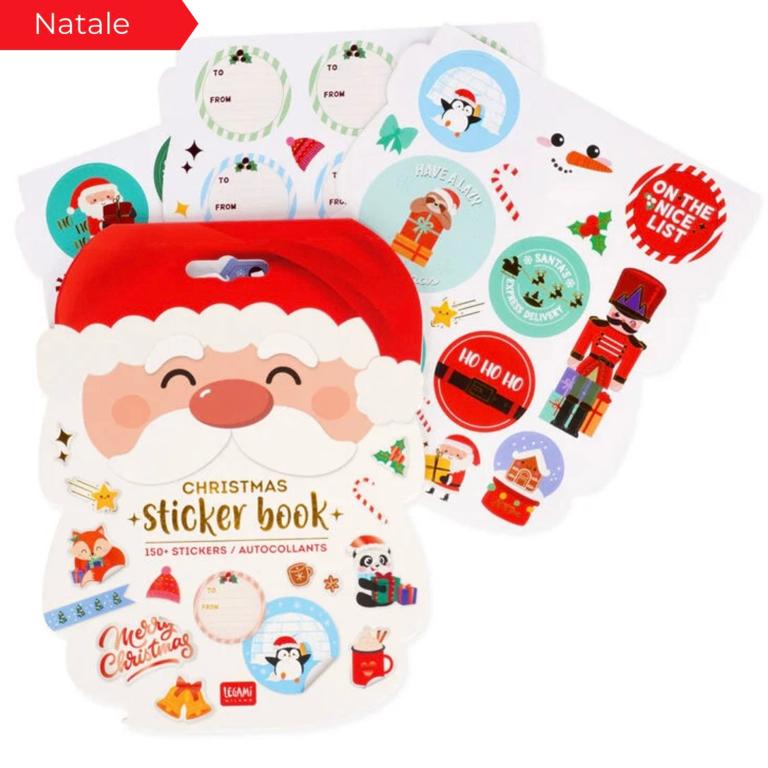 Quaderno di Adesivi Natalizi - Sticker Book LEGAMI