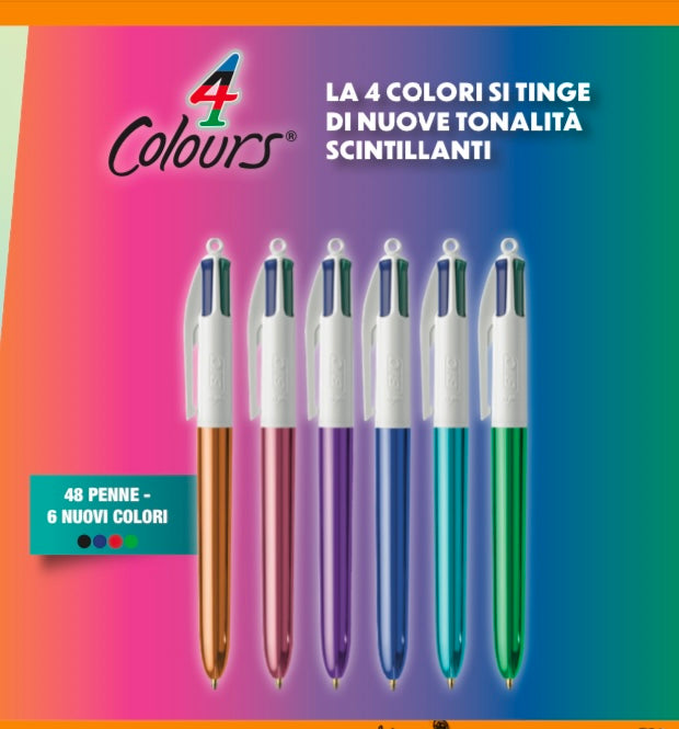 Penna 4Colours BIC Shine