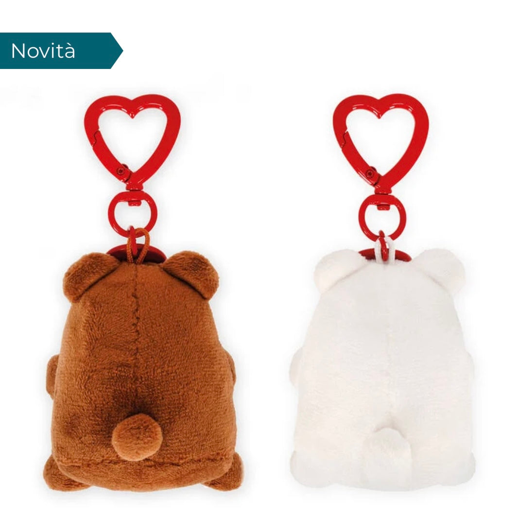 2 Portachiavi con Peluche - Super Soft! - Tiny LEGAMI