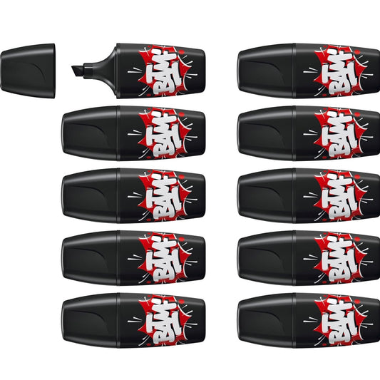 Evidenziatore STABILO BOSS Mini Nero