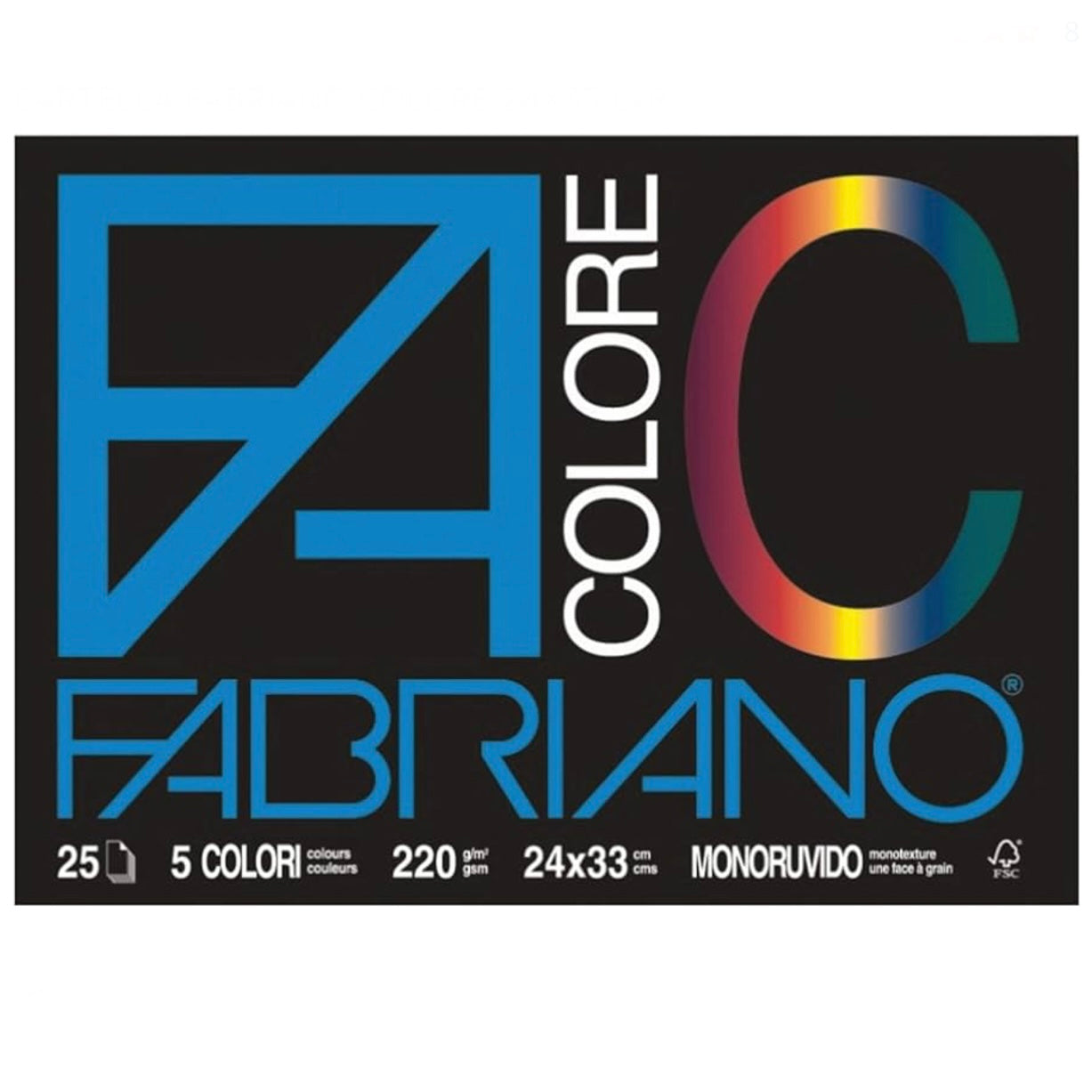 FABRIANO Monocolore Ruvido