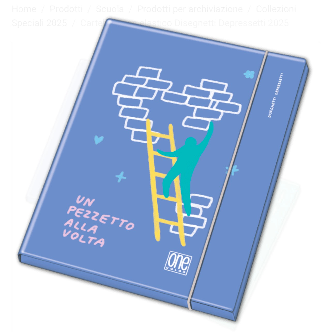 Cartellina con elastico DISEGNETTI DEPRESSETTI 2025