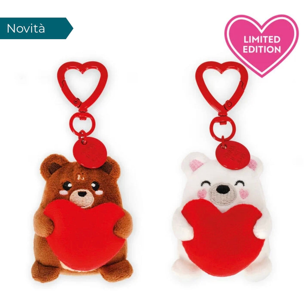 2 Portachiavi con Peluche - Super Soft! - Tiny LEGAMI