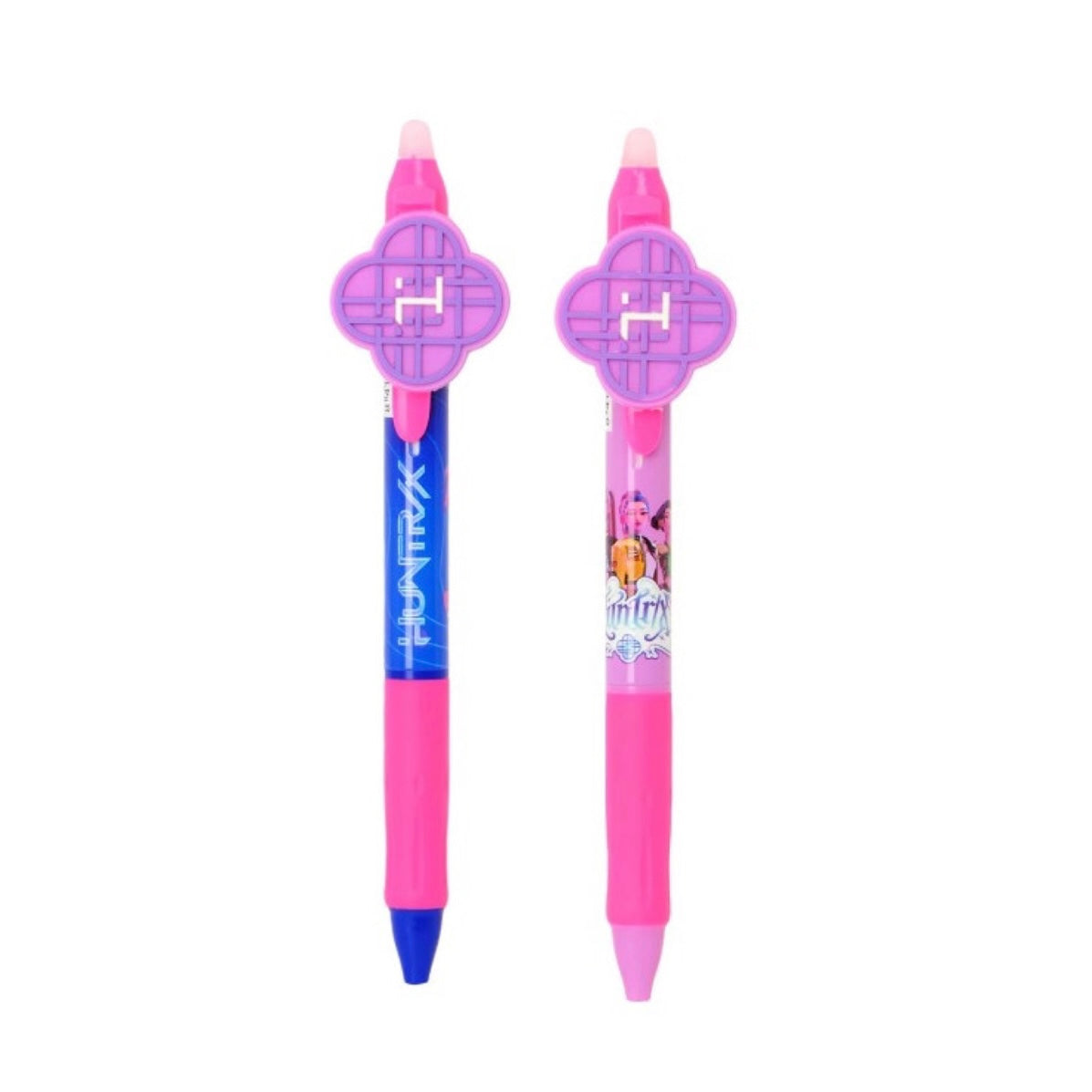 Set 2 Penne Sfera Cancellabile K-Pop Demon Hunters Blu