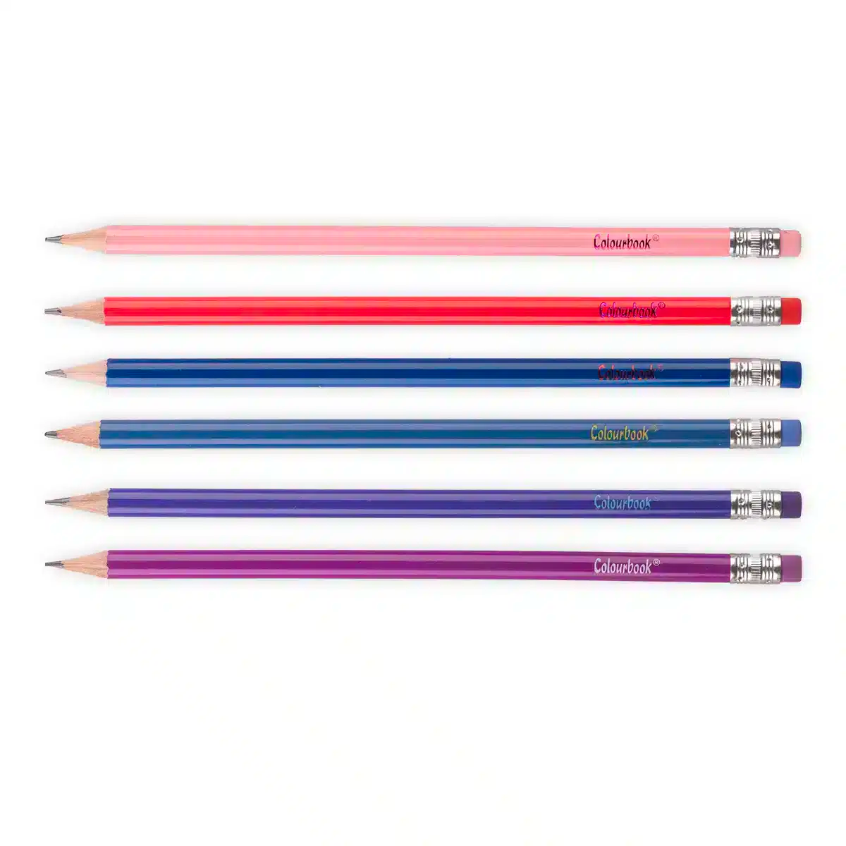 Matita HB Bicolor con Gomma - Colourbook